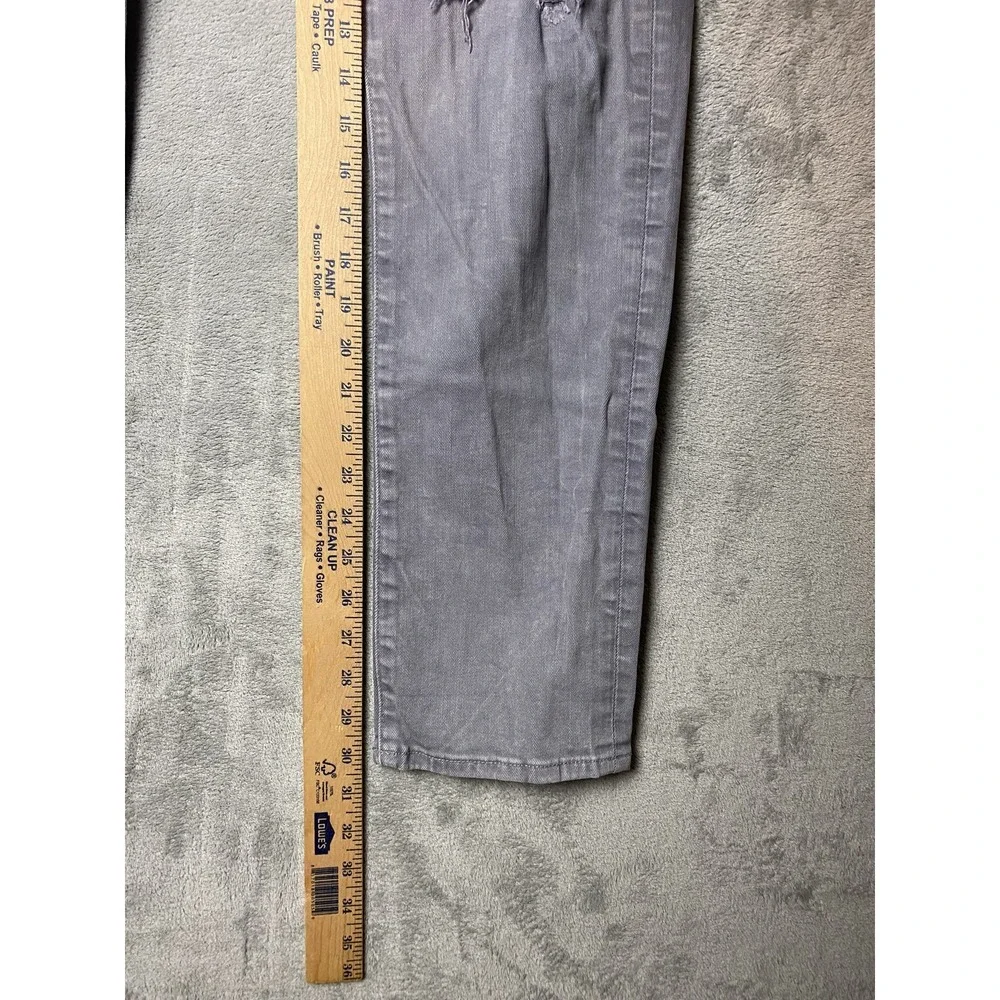 American Eagle Mens 33x32 Airflex+ Distressed Grey Jeans